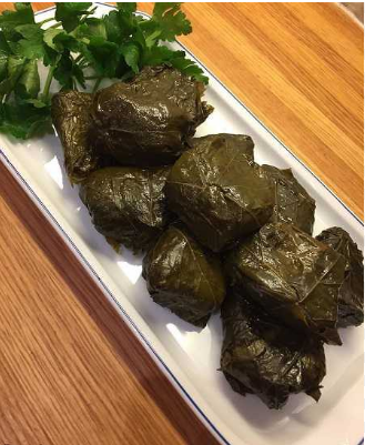 دلمه برگ مو مخصوص انگشتی